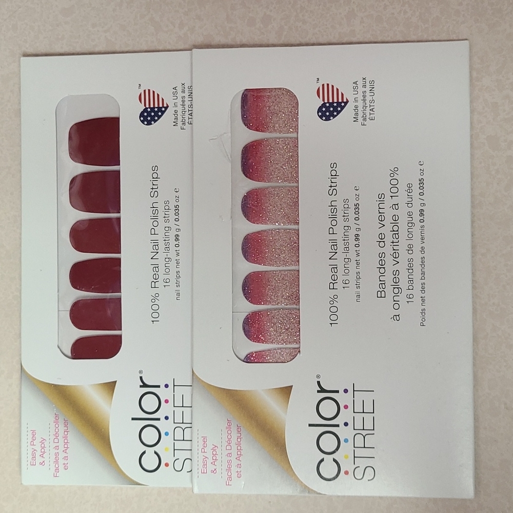 🥳Nuclear Fushsian Color Street Nail Bundle